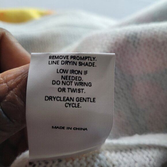 Unbranded Van Gogh Starry Night Print Cardigan Lightweight Sweater (Size: 3X) - Picture 9 of 13